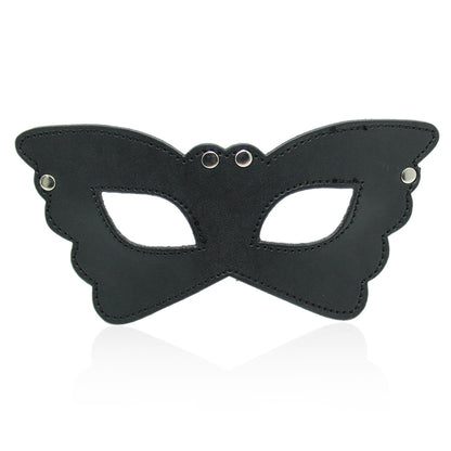 Black Cat's Eye Performance Leather Eye Mask