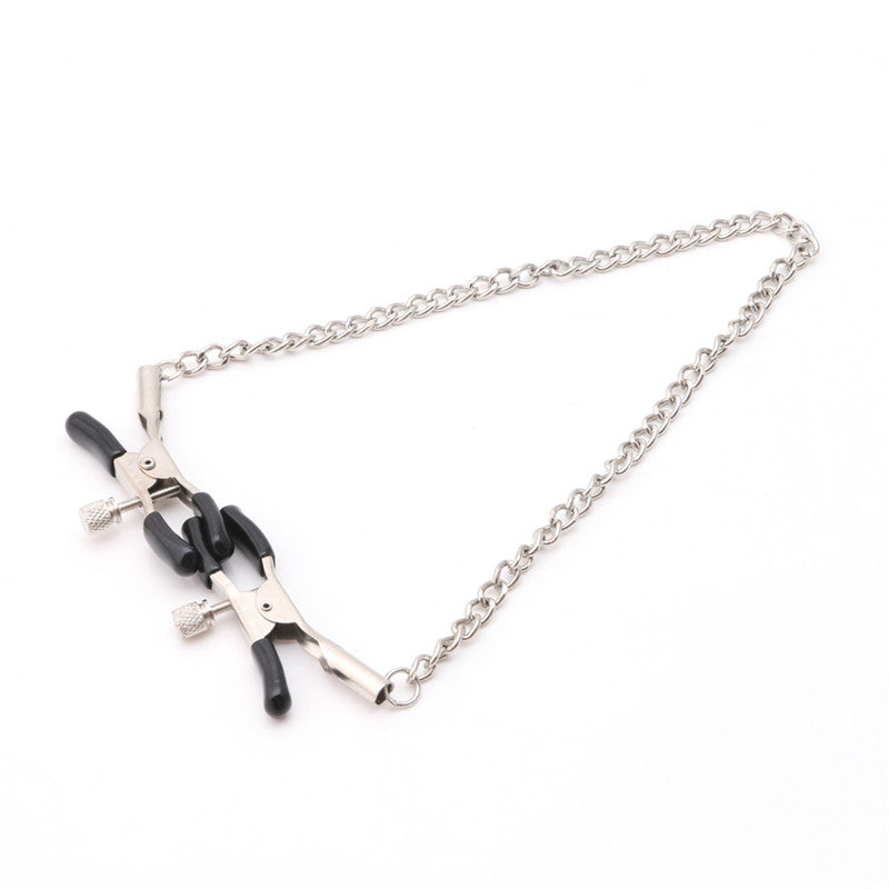 Metal Chain Double Nipple Clip