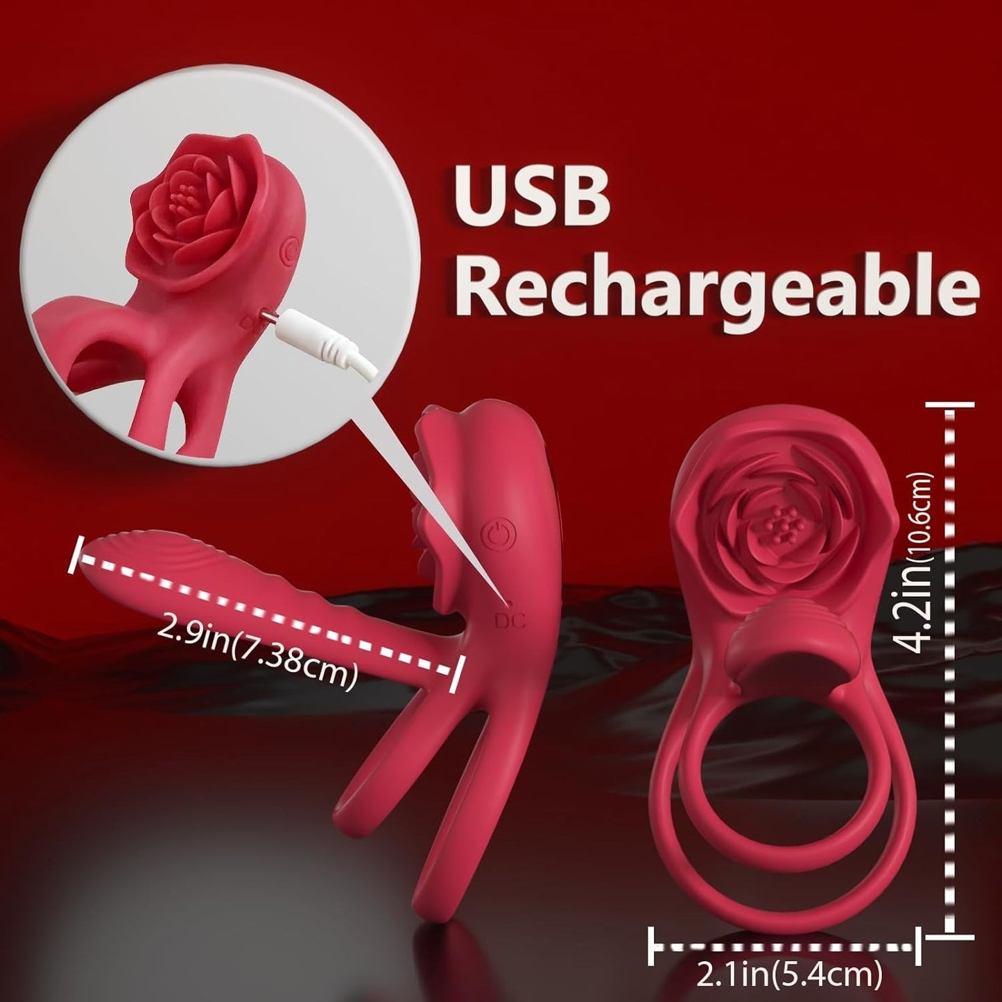 Vibrating Cock Ring For Men