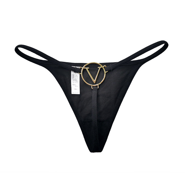 Chain V Pants  Metal Thong